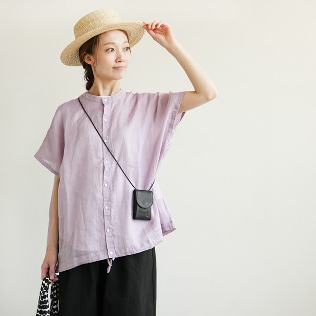保存袋あり】CLEDRAN(クレドラン)別注 INDE CARD HOLDER ミニレザー 