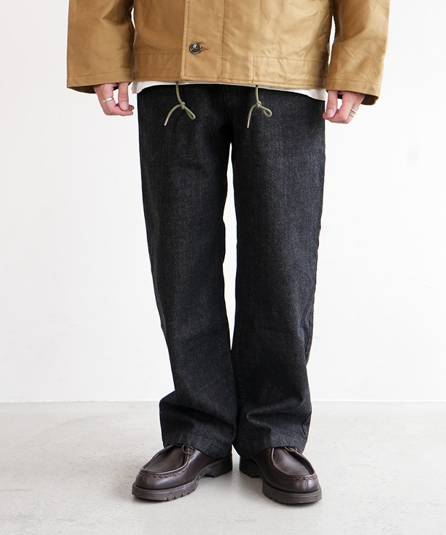 バージスブルック BASISBROEK ワイドデニムパンツ 3 美品 バージスブルック BASISBROEK ワイドデニムパンツ 3 美品