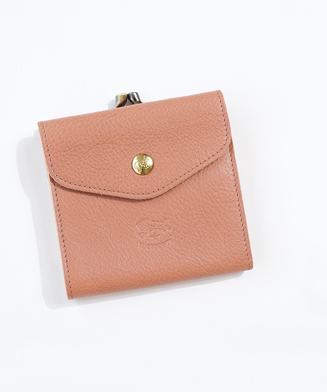◇【国内正規販売店】IL BISONTE(イルビゾンテ) がま口ウォレット