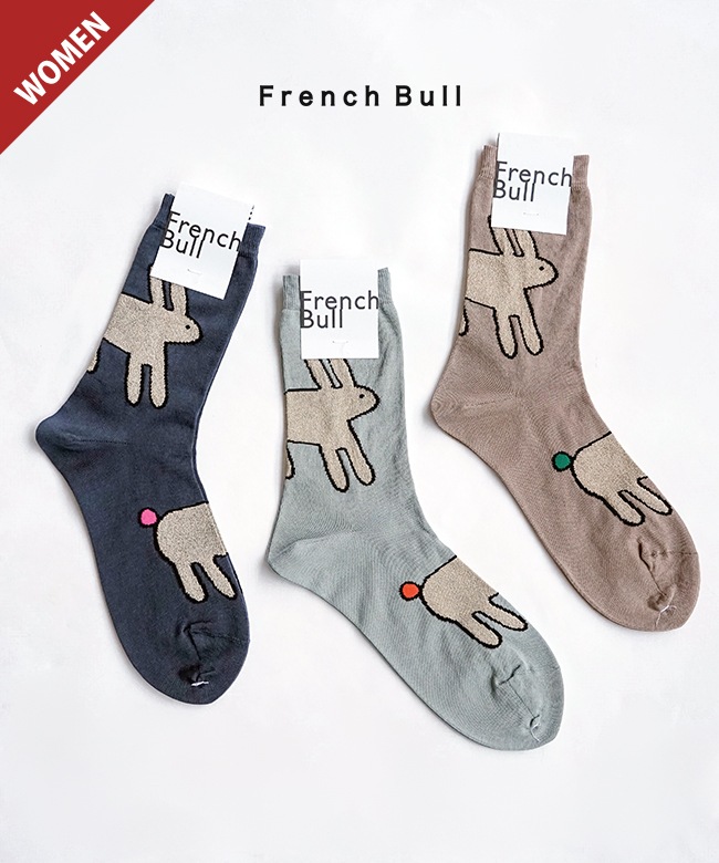11-25119]French Bull(フレンチブル) ラビットソックス ウサギ ラメ