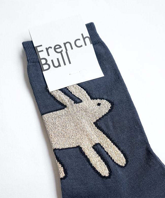 11-25119]French Bull(フレンチブル) ラビットソックス ウサギ ラメ