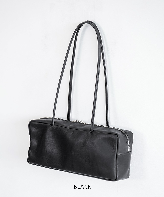 M174]【保存袋付き】MORMYRUS(モルミルス) グロスレザー ロング