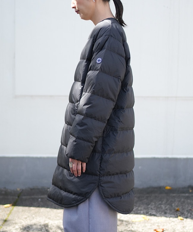 SALE 30%OFF】ORCIVAL(オーチバル/オーシバル)ROUND NECK LONG COAT