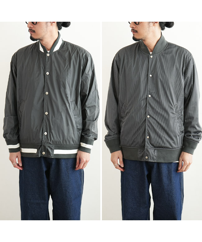 TAION(タイオン) 【収納袋付属】NON DOWN BASIC REVERSIBLE STUDIUM