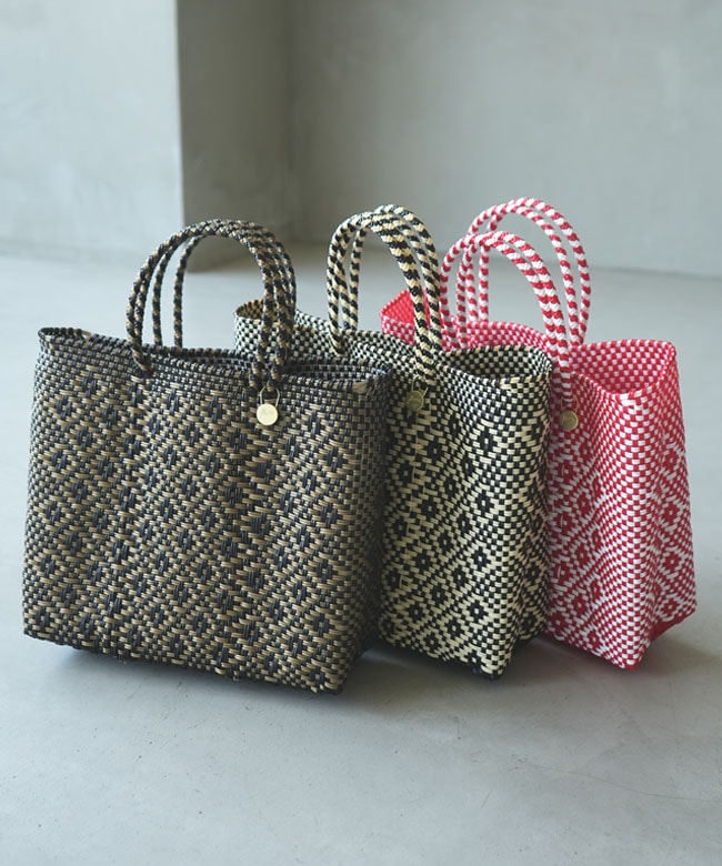 Letra(レトラ) MERCADO BAG ROMBO (S) メルカドバッグ ロンボ マルシェ