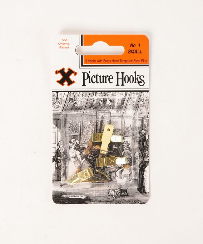 DETAIL(ディティール)X Picture Hooks No1 set of 5 