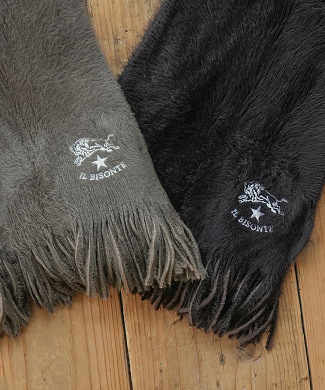 ◇【国内正規販売店】IL BISONTE(イルビゾンテ) MUFFLER マフラー