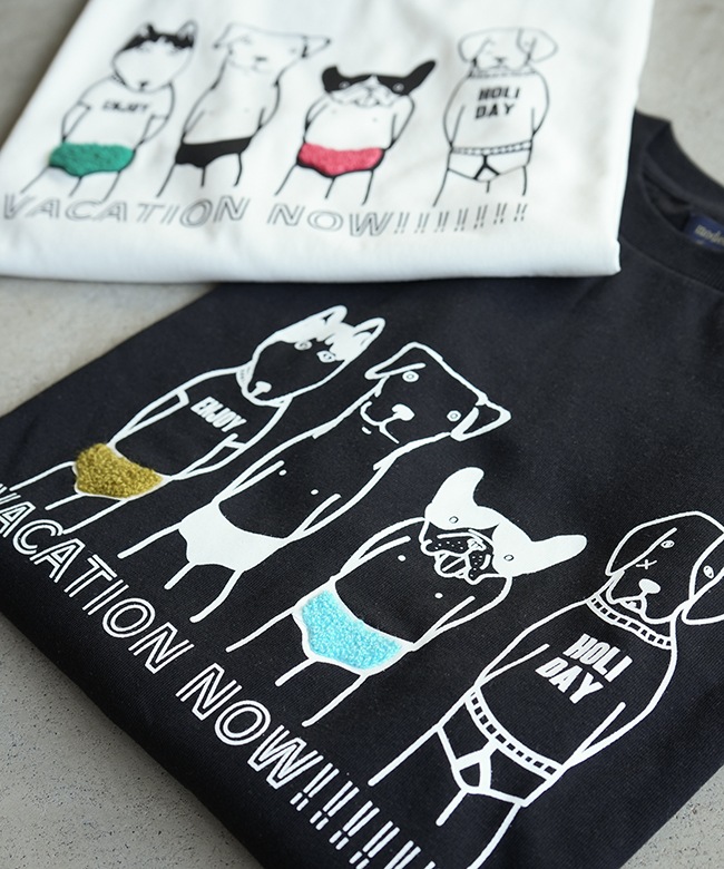 本日限定✨専用。モラビトブラン✨素敵なデザインシャツ✨ SALE 50%OFF】[M-2310263]modem design(モデムデザイン) Dog