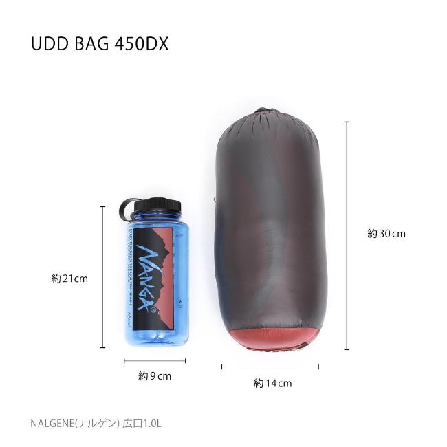 ns2244-2a016rc] NANGA(ナンガ) / UDD BAG 450DX【5~10月の使用