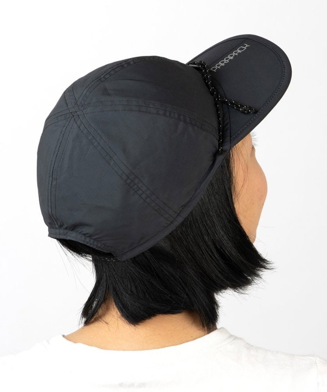 バ帽　ブラック 6P-OG2SS]PARAPACK(パラパック) 6P クラシック6パネル キャップ 帽子