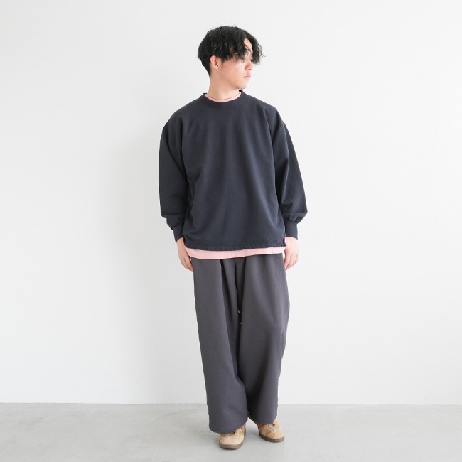 6021-1201]Caledoor(カレドアー)Organic Cotton Sweater(オーガニック