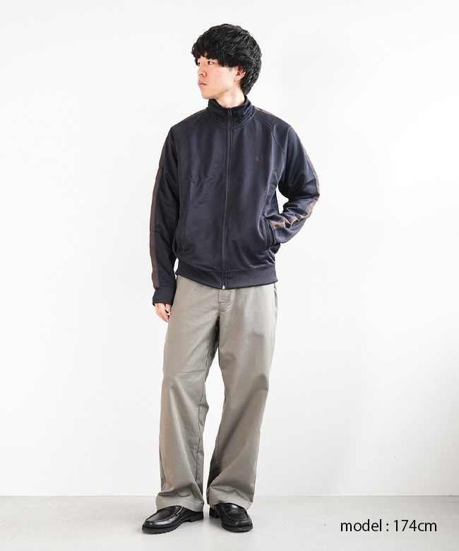 J5557]FRED PERRY(フレッドペリー) Contrast Tape Track Jacket