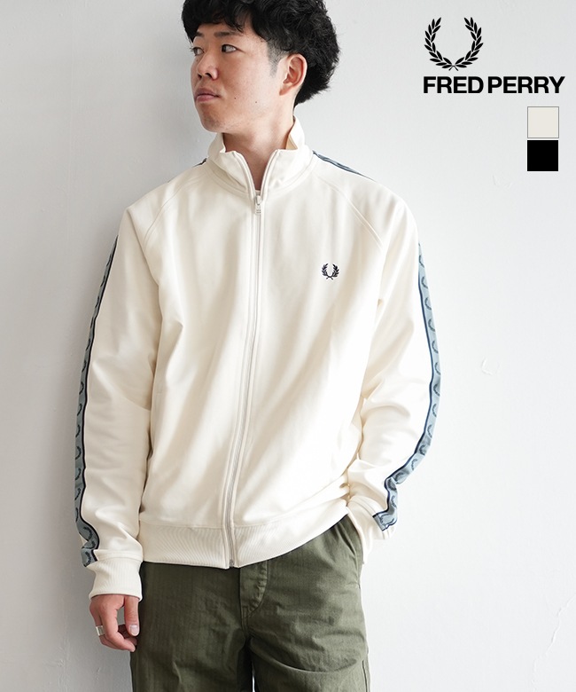 FRED PERRY フレッドペリー トラックジャケット ホワイト フレッドペリー FREDPERRY トラックジャケット アーガイル