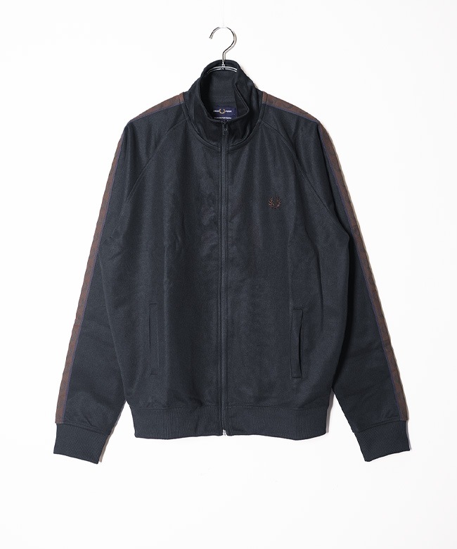 J5557]FRED PERRY(フレッドペリー) Contrast Tape Track Jacket