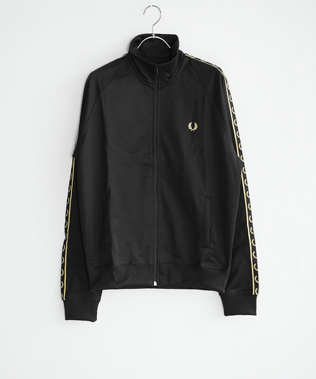 J5557]FRED PERRY(フレッドペリー) Contrast Tape Track Jacket