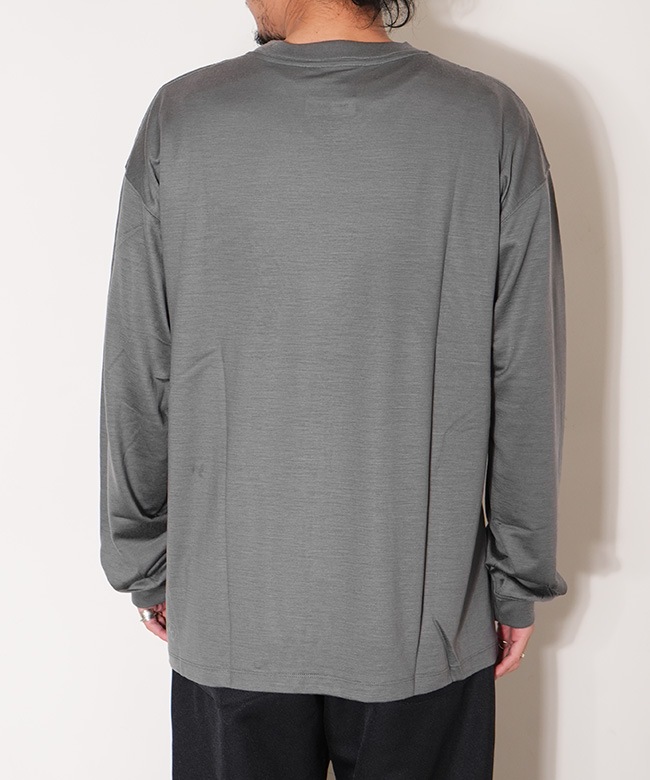 WT25163JE]WILD THINGS(ワイルドシングス) WOOL TEE L/S ウール ティー