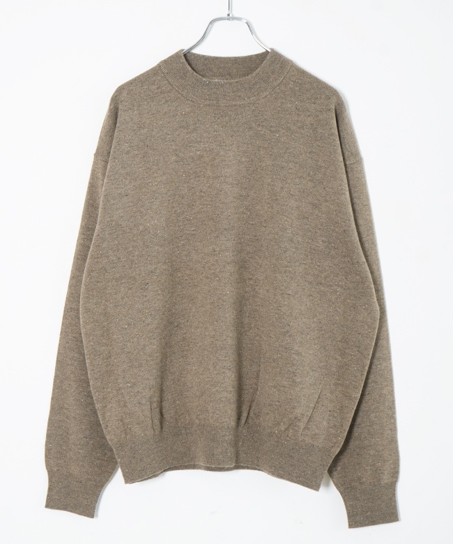 SALE 30%OFF】[2503-007]crepuscule (クレプスキュール) Moc Neck P/O