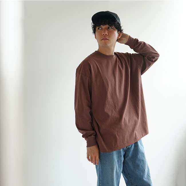 SALE 50%OFF】alvana(アルヴァナ) 空紡 L/S TEE SHIRTS(空紡ロング