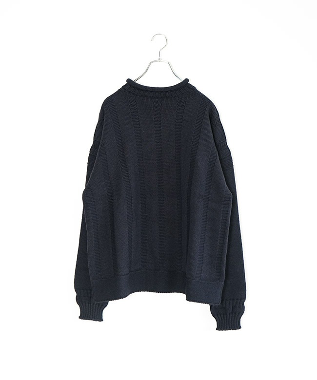 アットラスト ガンジーニット 38 J.PRESS YORK STREET セーター ニット 「UNISEX」ピグメントコットン