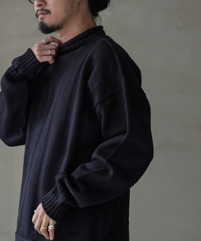 SALE 50%OFF】Caledoor(カレドアー) Merino Wool Roll Neck Sweater SALE 50%OFF】Caledoor(カレドアー) Merino Wool Roll Neck Sweater