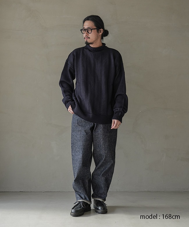 SALE 20%OFF】[6053-1304]Caledoor(カレドアー) Merino Wool Roll Neck