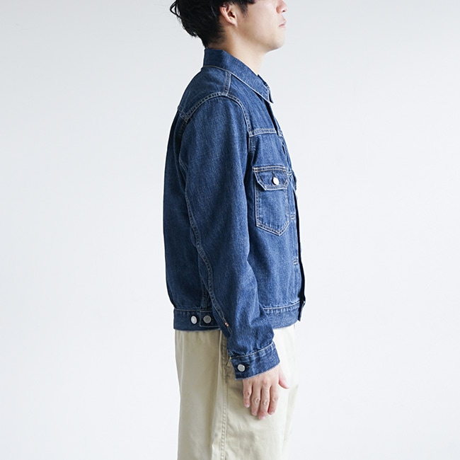 とても美品　SCYE BASICS デニムジャケット SCYE BASICS - ☆日本製 Scye Basics 3rdタイプ 濃紺 デニム
