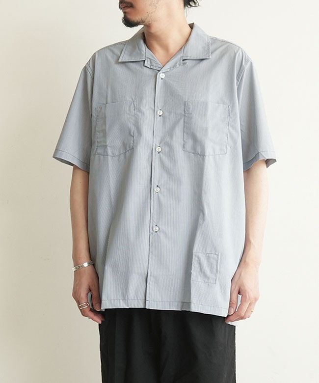 ◎◎nonnative(ノンネイティブ) VOYAGER S/S SHIRT P/R HAIRLINE
