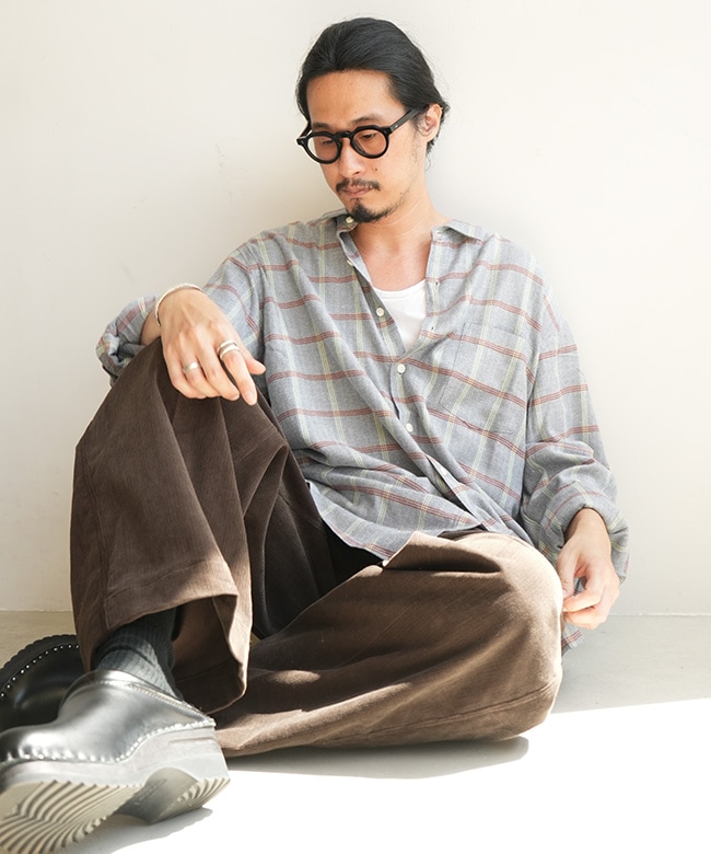 blurhms ROOTSTOCK(ブラームスルーツストック) Corduroy Military