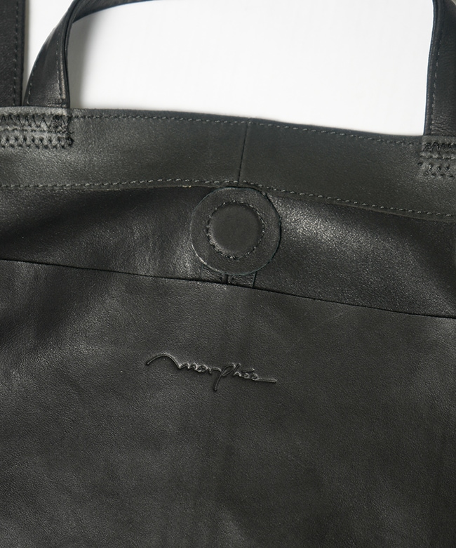 XXL-BLK-1]【保存袋あり】Morphee(モルフェ) GOAT LEATHER XXLARGE BIG