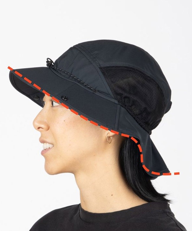 bcap-og2]PARAPACK(パラパック) B-CAP バケツ型キャップ ハット 帽子