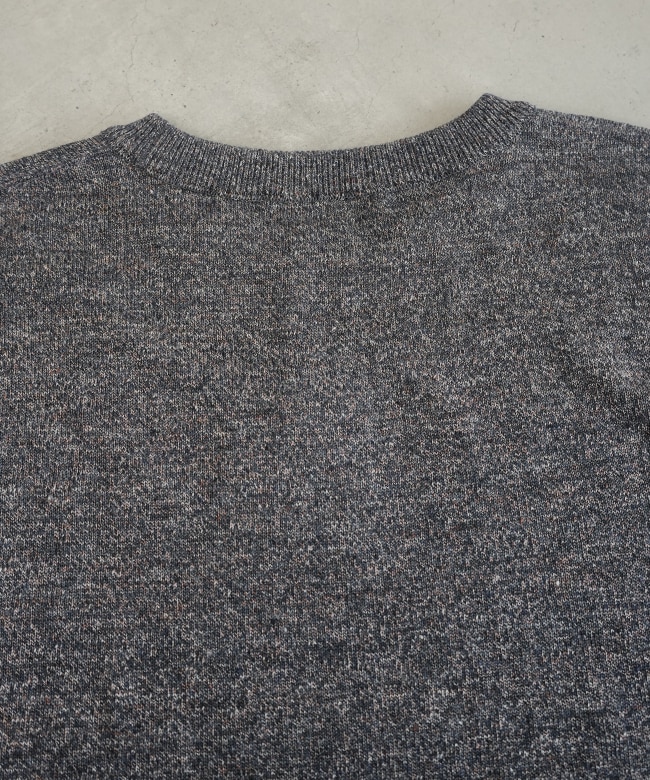 SALE 50%OFF】[2501-013]crepuscule(クレプスキュール) Linen S/S T