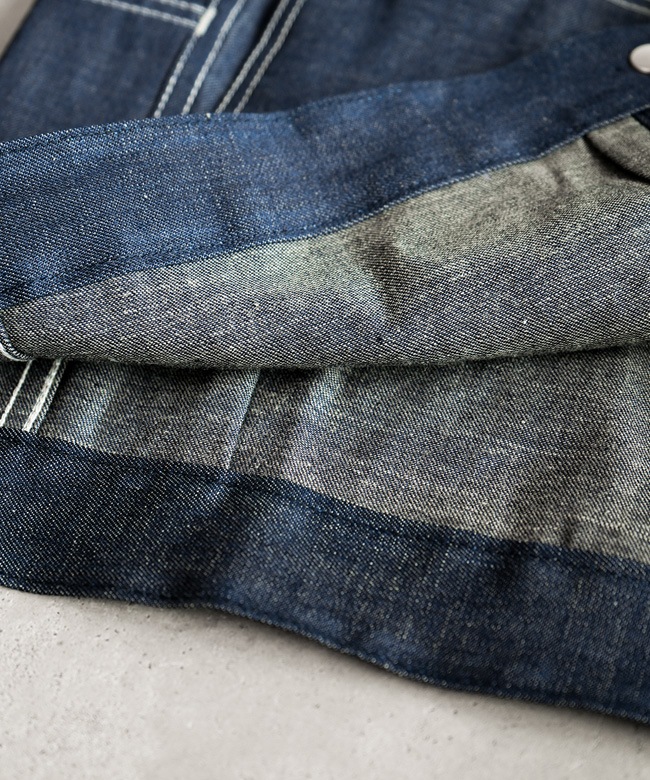 SASSAFRAS(ササフラス) Gardener Jacket / 8oz ミリタリー Denim