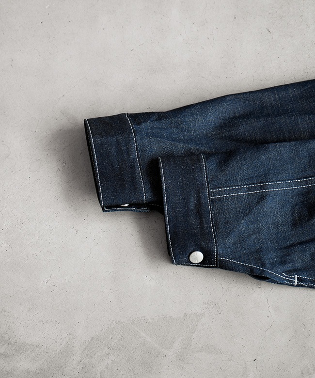 SF-252216]SASSAFRAS(ササフラス) Gardener Jacket / 8oz ミリタリー