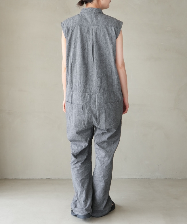 SALE 50%OFF】[YAR-25SS-P38]Yarmo(ヤーモ)Sleeveless Boiler
