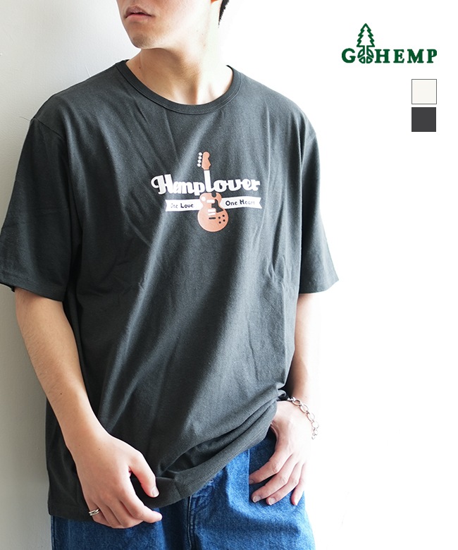 SALE 50%OFF】GOHEMP(ゴーヘンプ) HEMP LOVER WIDE FITS TEE ヘンプ 