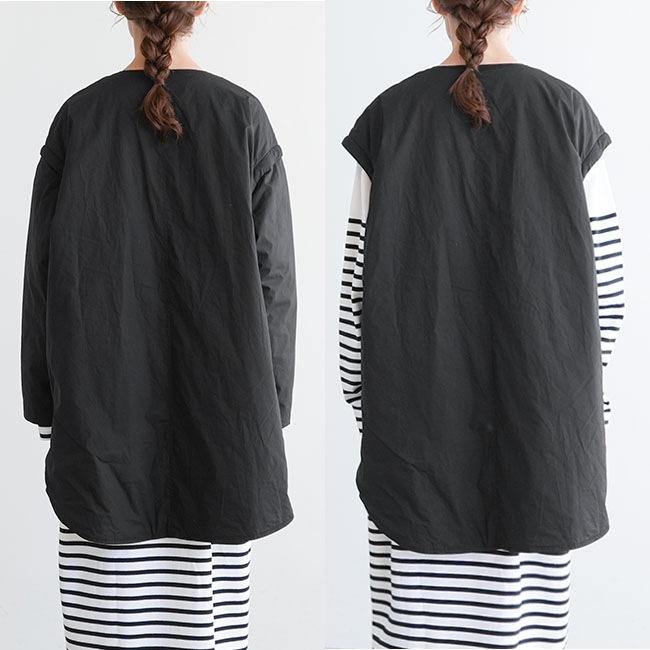 solamonat poche ソラモナポッシェ 2way ダウン 黒 ◇【訳あり/20%OFF】[poche-2way-down-md]solamonat poche