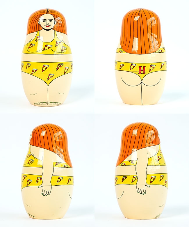 3415HA]DETAIL×MIDORI KOMATSU ハッピー ホット ガールズ 女性たちの