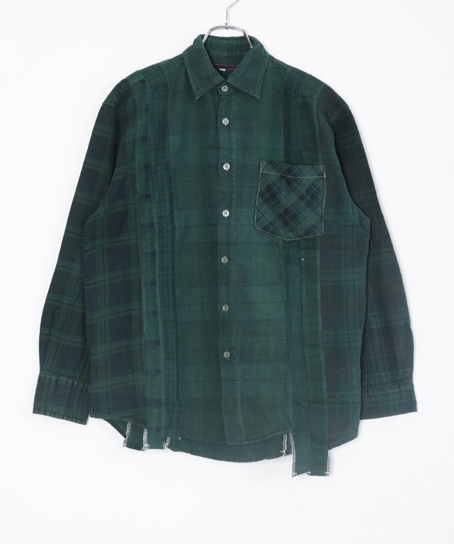 RW394]Rebuild by Needles(リビルドバイニードルズ) Flannel Shirt