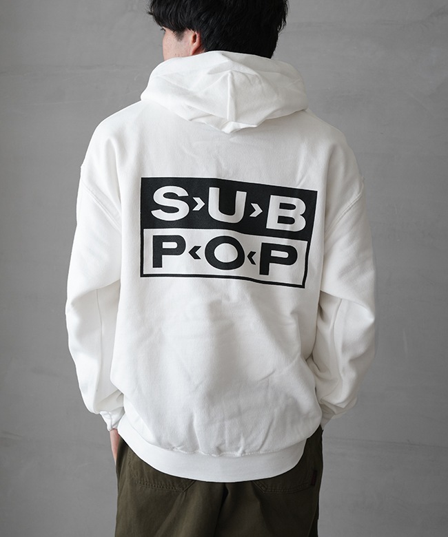 030057]SUB POP(サブポップ) SWEAT HOODIE LOOSER スウェット