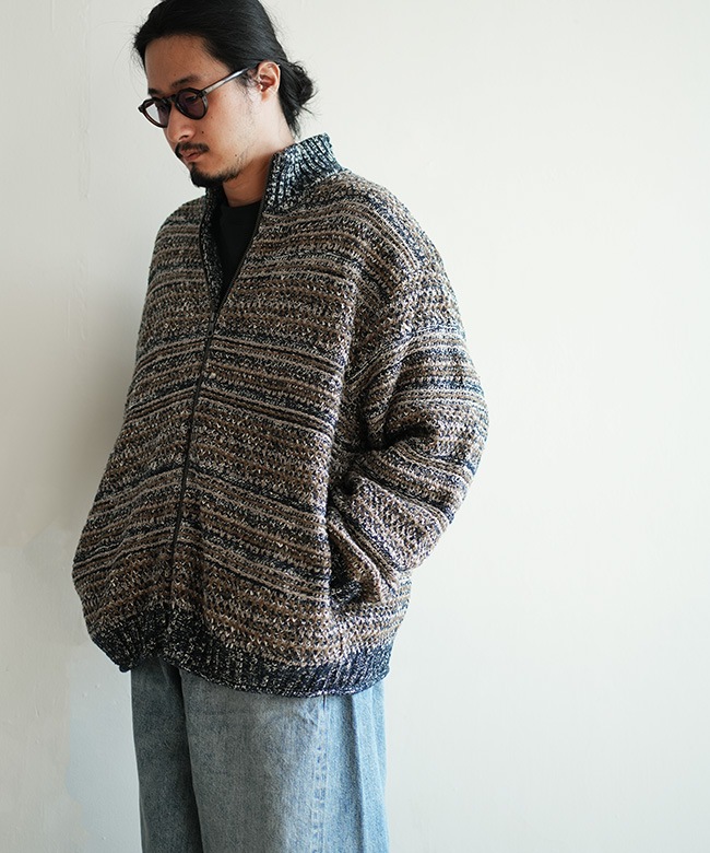 SALE 30%OFF】crepuscule (クレプスキュール) Multi Border Mix