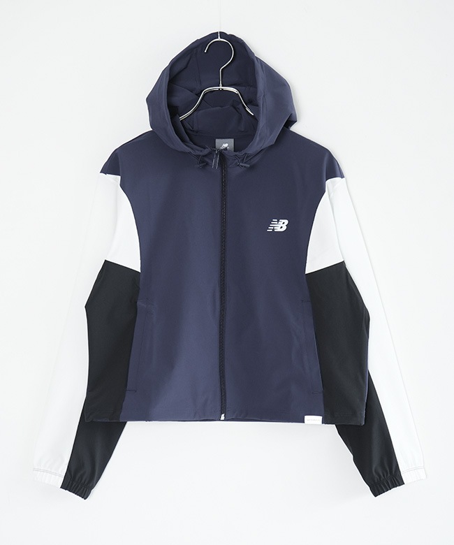 ◇NEW BALANCE(ニューバランス) ウーブンフーデッドジャケット