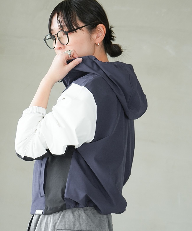 ◇NEW BALANCE(ニューバランス) ウーブンフーデッドジャケット