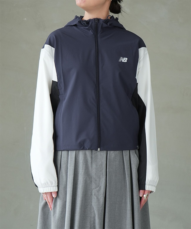 ◇NEW BALANCE(ニューバランス) ウーブンフーデッドジャケット