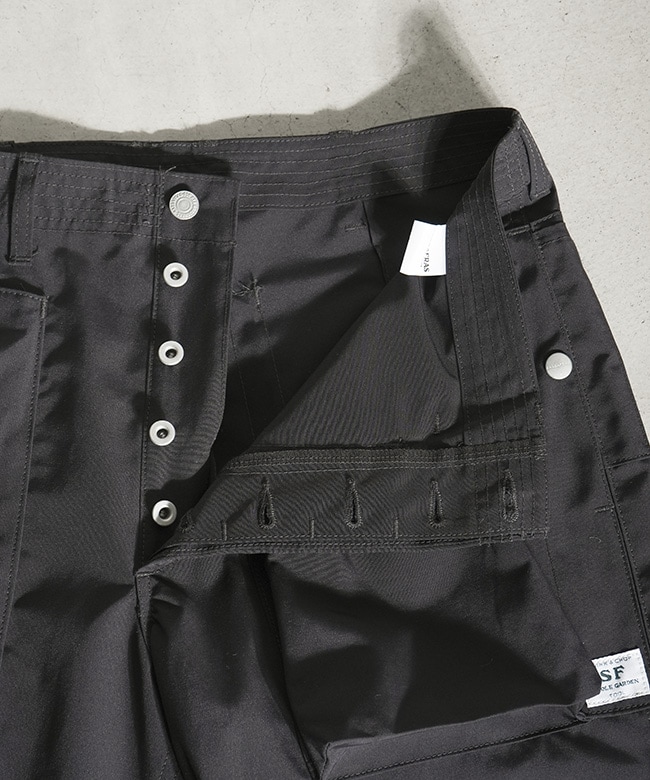 SASSAFRAS (ササフラス) Digs Crew Pants 4/5 / PC Weather ディグス