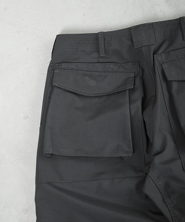 SF ダークグレー ワークパンツ sassafras SASSAFRAS (ササフラス) Digs Crew Pants 4/5 / PC Weather ディグス