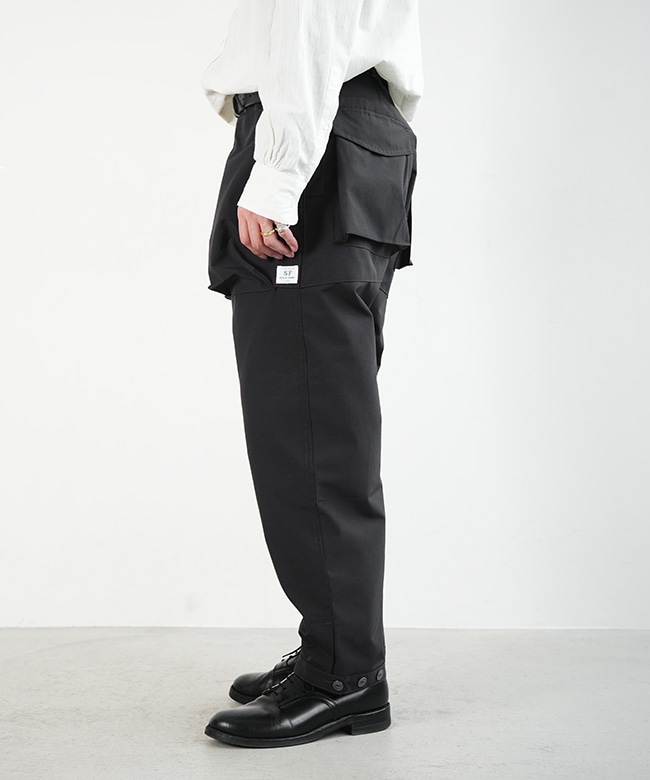 SASSAFRAS (ササフラス) Digs Crew Pants 4/5 / PC Weather ディグス