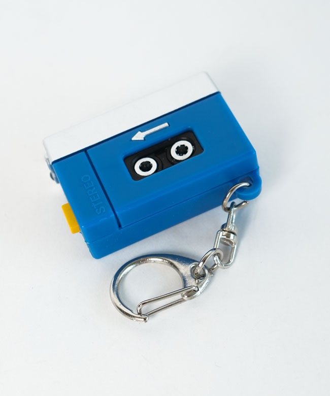 KIKKERLAND(キッカーランド) Tape Player LED Keychain(テープ