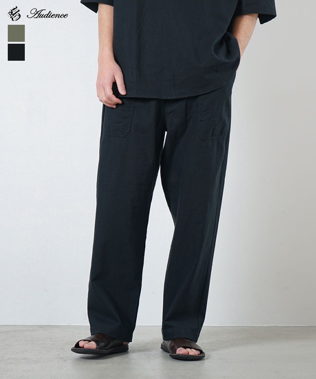 SALE 30%OFF】Audience(オーディエンス) 綿麻ビンテージソフト