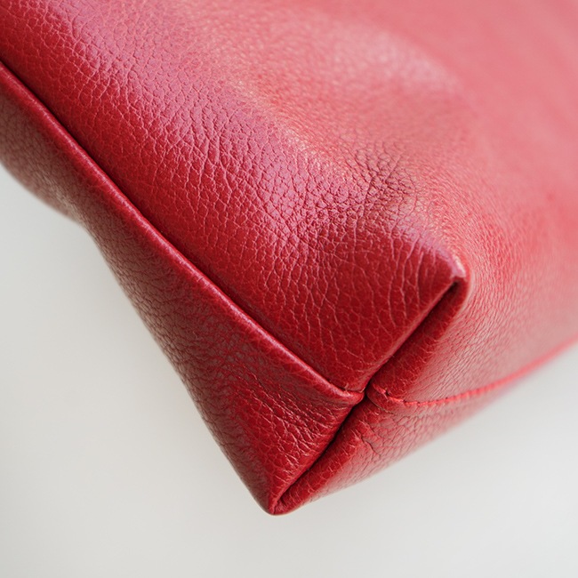 IL BISONTE✨3way ショルダーバッグ　アクセサリーポーチ　シボ革 IL BISONTE｜タッセル付 レザーショルダーバッグ ポシェット