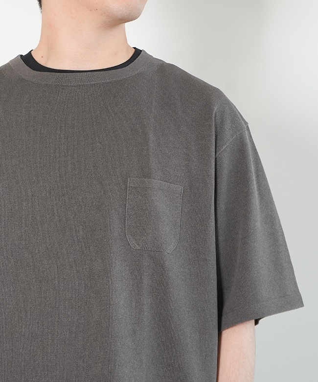 Kain & D≒SIRE LEAVE ME...20250307 SALE 50%OFF】[2501-015]crepuscule (クレプスキュール) Washi Knit T